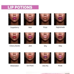 The Glamatory LIP POTIONS